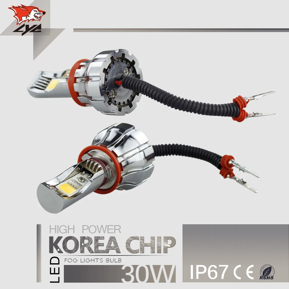 LYC H8 Headlight Socket H11 Bulb 9005 Led Kit 9006 Led Bulb 12v