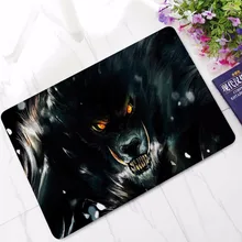 CAMMITEVER страшно волк шаблон коврик для ванной входная дверь из мягкой фланели ковры Декор для дома кухня коврики Противоскользящие коврики