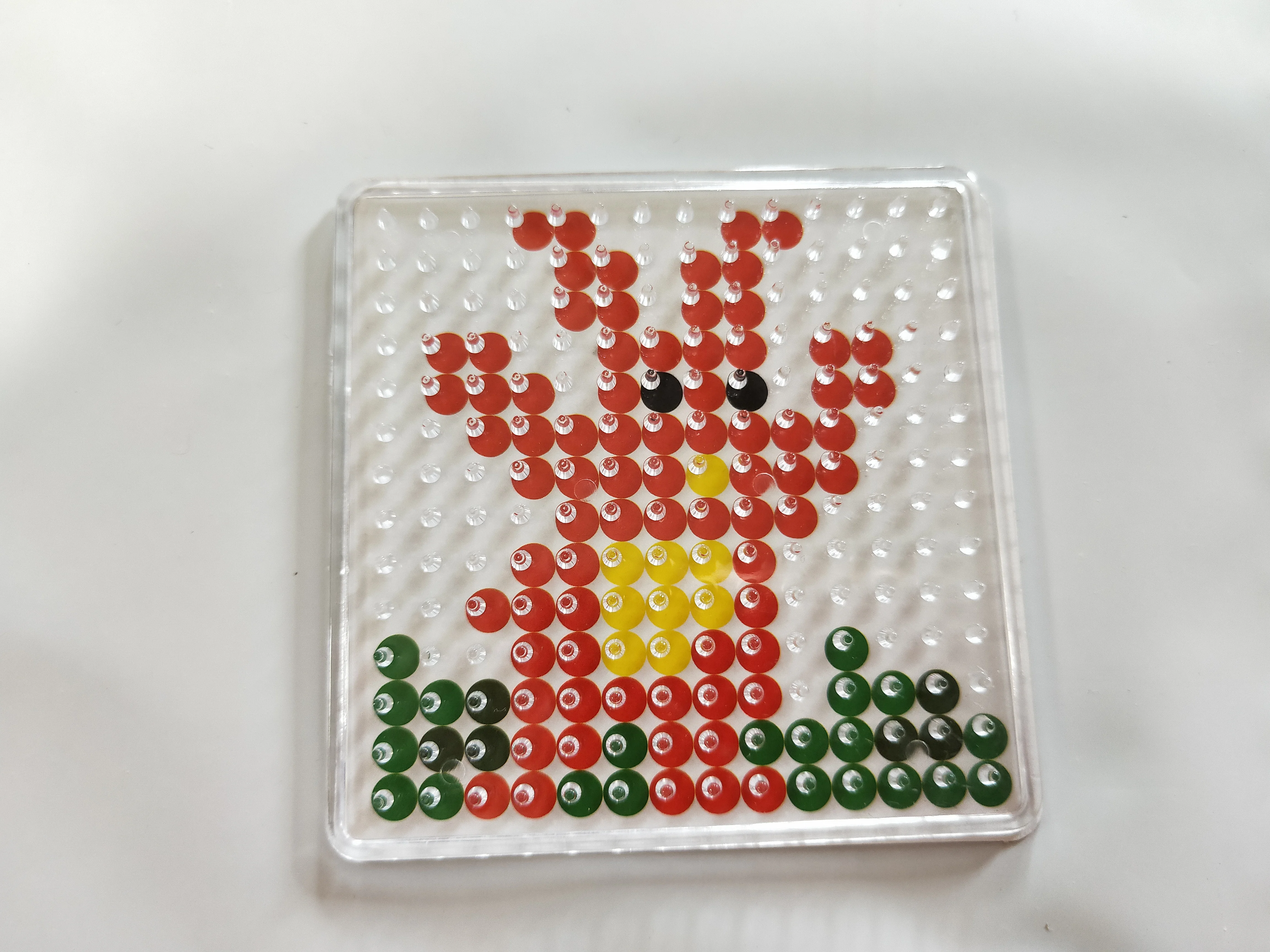 5 шт. шаблоны для бусин perler 7 мм термомозаичные узоры hama шаблон из бумаги с цветной