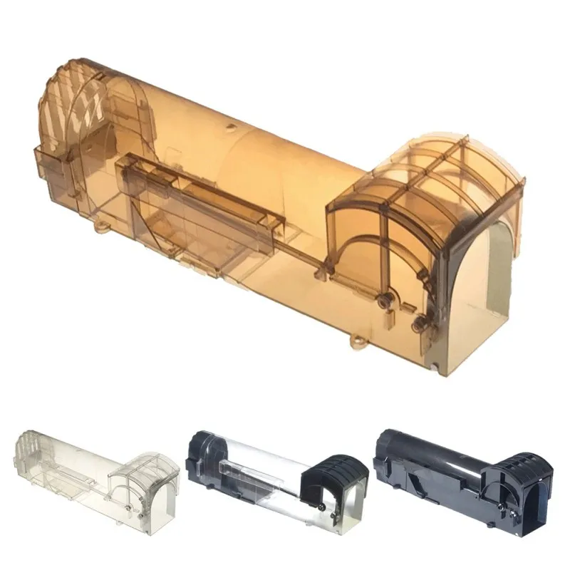 

Mouse Mice Rat Rodent Humane Mouse Trap Live Catch No Kill Smart Mousetrap Safe Plastic Rat Cage Around Kids and Pets New