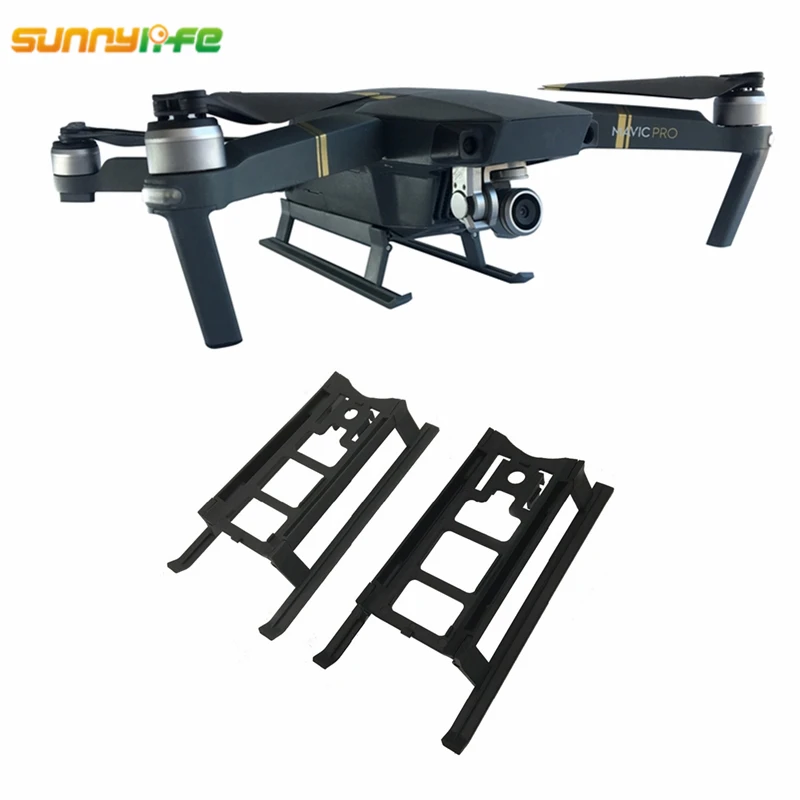 BRDRC DJI Mavic Pro Platinum Шасси Повысить ногу складной сани удлинитель стабилизатор для