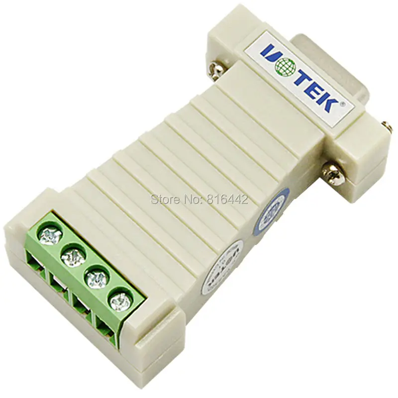 

RS232 to RS485 adapter switch 232 turn 485 adaptor 485 communication converter Port-powered Mini-size 600w Surging protetion