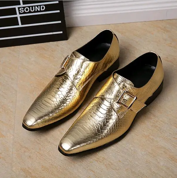 gold prom shoes for guys