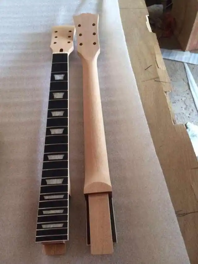 New 1 Piece unfinished guitar including guitar neck and guitar body set