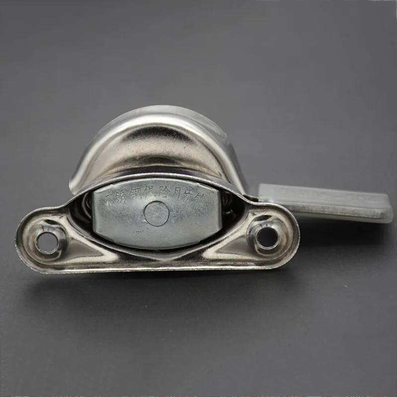 Stainless steel Door Lock translation Window Locks aluminum alloy doors and windows crescent lock Accessories 10pcs