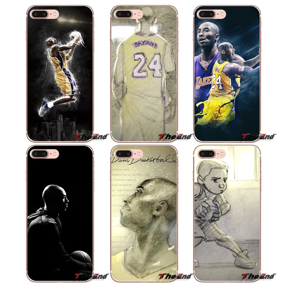 

TPU Shell Case Dear Basketball Kobe Bryant For iPhone XS Max XR X 4 4S 5 5S 5C SE 6 6S 7 8 Plus Samsung Galaxy J1 J3 J5 J7 A3 A5