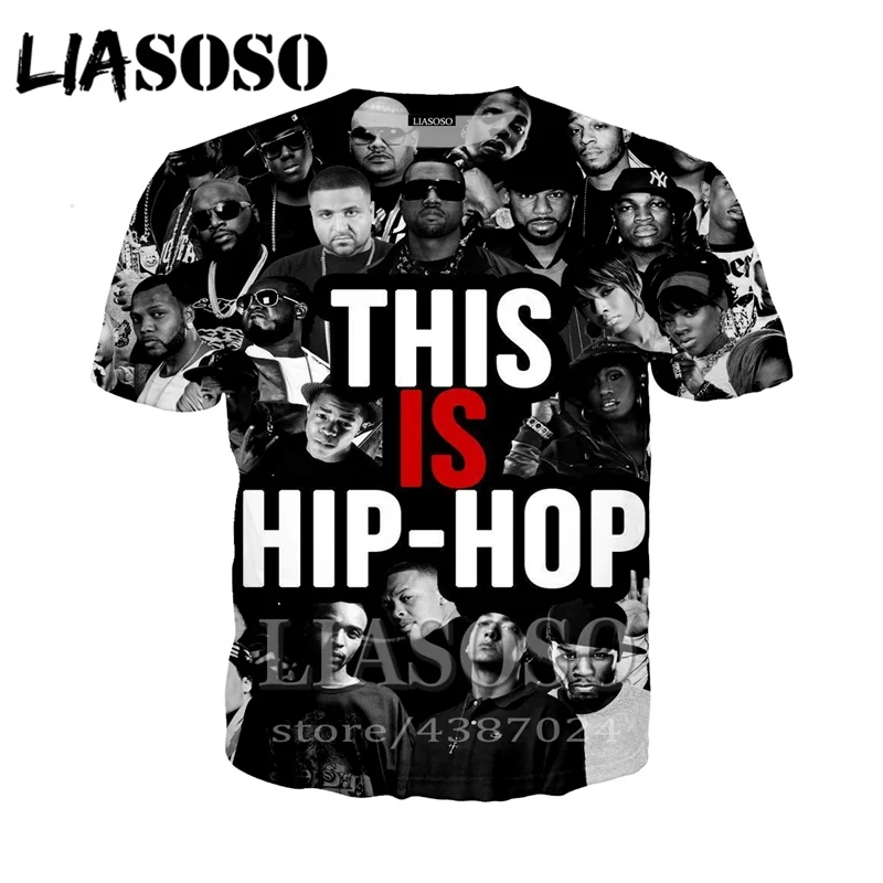 LIASOSO футболки для мужчин/женщин 3D печать футболка 2Pac Хип-Хоп Футболка певица топы