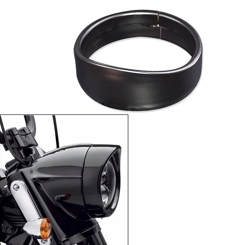 Led Headlight Forty Eight XL1200X Wide Glide Forty Eight Black FF