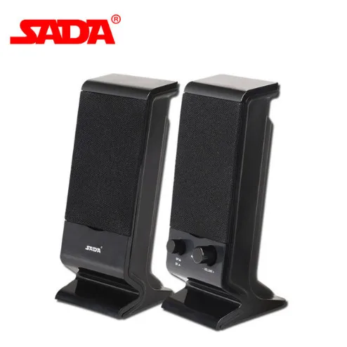 

SADA V-112 Portable Stereo Bass USB Combination Computer Speaker PC USB Speakers Mini Subwoofer for Smartphone Laptop Notebook