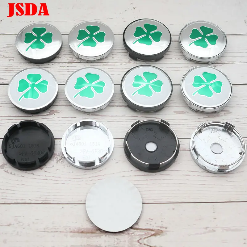 4pcs//lot 60mm Smart Logo Car Emblem Wheel Center Hub Cap Rim Badge Cover