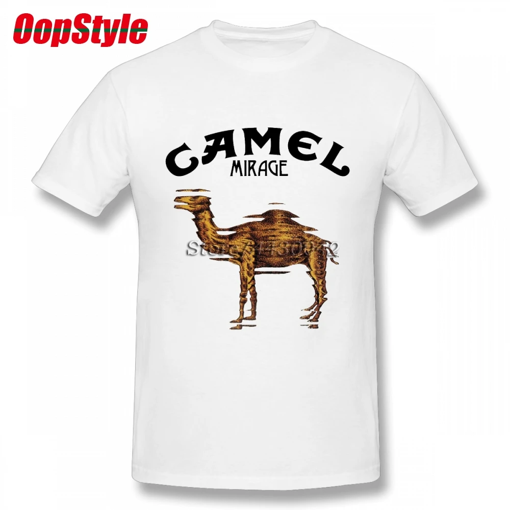 Camel Mirage футболка для мужчин с коротким рукавом из хлопка большого размера на