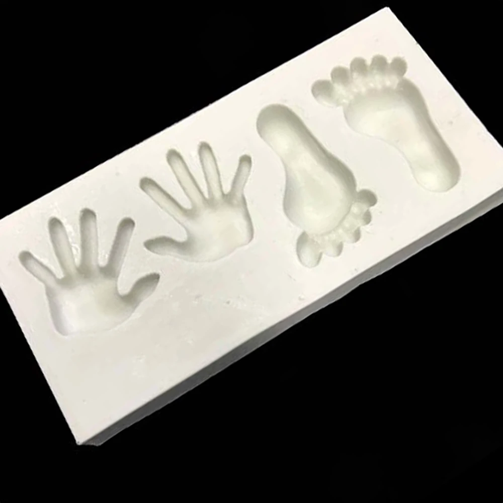 3D милые детские ноги ручной помадки торт инструмент для декорирования сделай сам