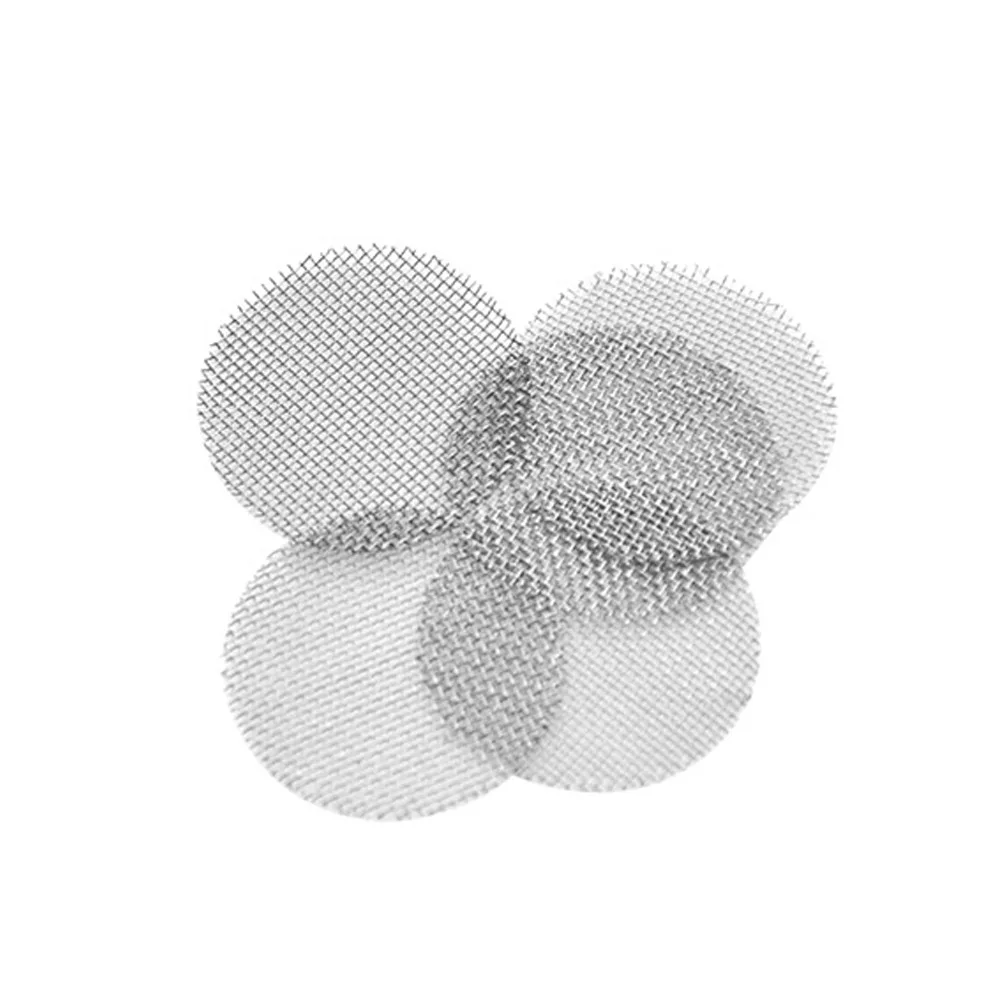 

COURNOT 50pcs/Lot Stainless Steel Metal Digital Vaporizer Screen Dia.17MM Used for Vaporizer Whip Metal Screen Mesh Filters
