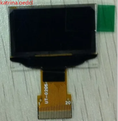 0 96 дюймовый OLED 128*64 Монохромный желтый синий цвета 20PIN разъем SPI разъемы G11-10.5mm в