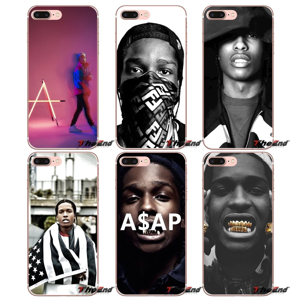 

For Xiaomi Mi6 Mi 6 A1 Max Mix 2 5X 6X Redmi Note 5 5A 4X 4A A4 4 3 Plus Pro Phone Shell Case A Ap Asap Rocky gold teeth collage