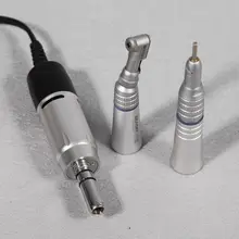 NSK style Dental Electric Motor Straight Contra Angle Handpiece 35KRPM For Micromotor