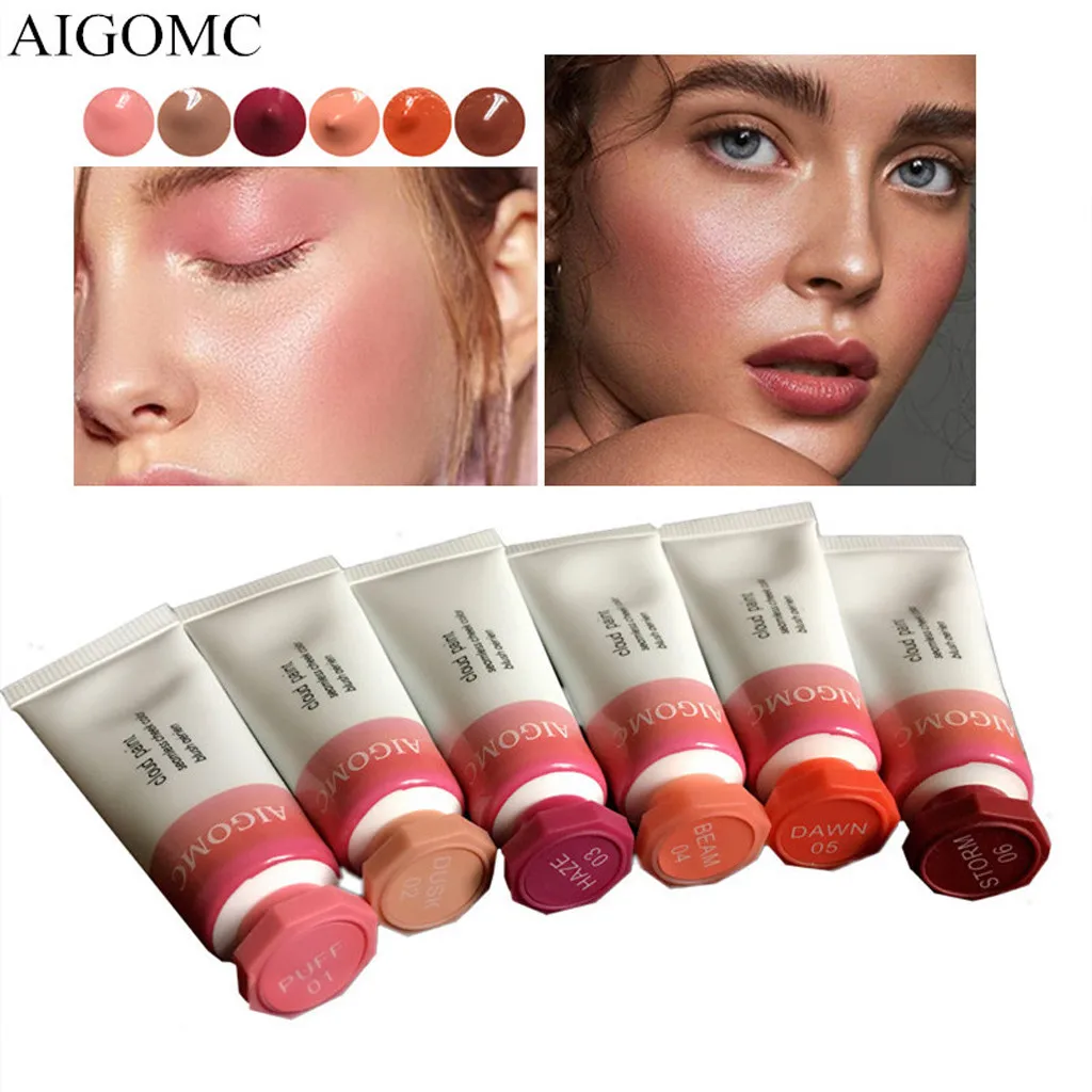 

Matte Nude Makeup Blush Pink Decoration Blusher Stick Repair Blush Rouge Beauty Product blush palette colorete #25