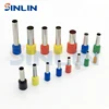 1000pcs/lot Crimp Terminal  VE1008  tube pre insulating terminal Bootlace Ferrules  AWG18 1.0mm^2 Brass ► Photo 2/3