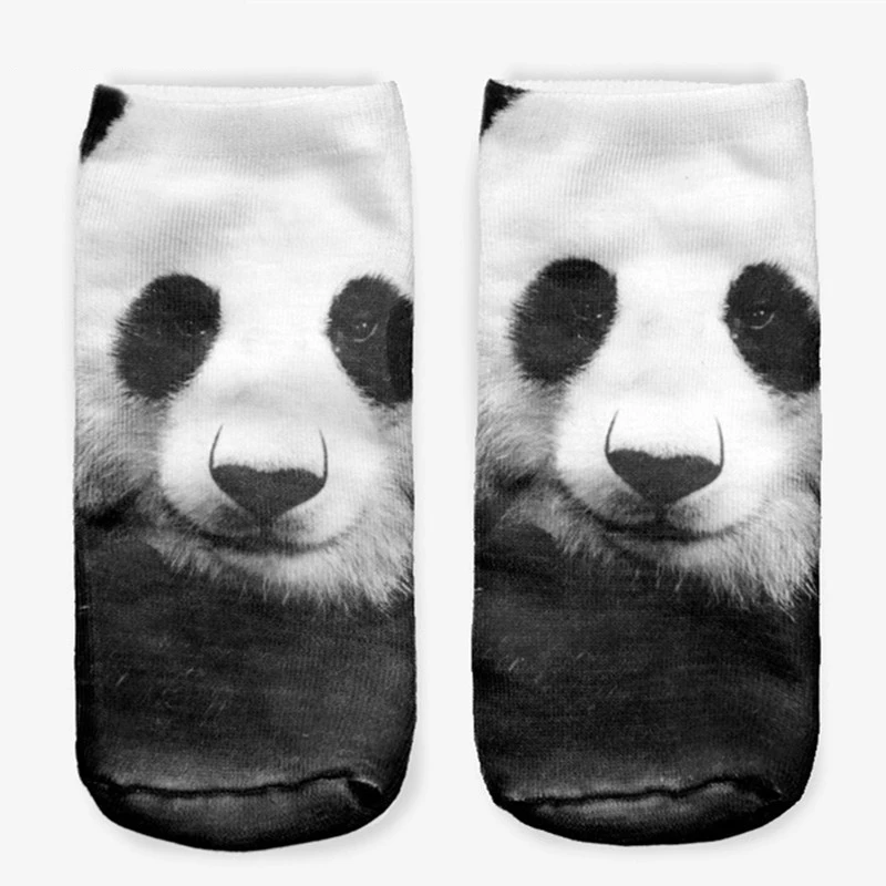 

Hot Sales China Panda 3D Full Printing Women Men Low Cut Ankle Sock Lovely Sokker Hosiery Socks