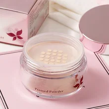 Свободная пудра Отделка Макияж фиксирующая пудра гладкое масло-контроль осветляет кожу для женщин горячий МДФ