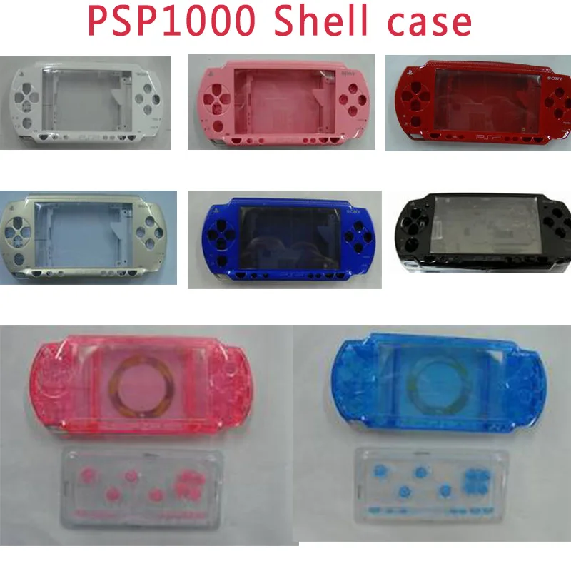 Reemplazo De Reparacion De Carcasa Completa Placa Frontal De Carcasa De Alta Calidad Para Sony Psp 1000 Psp1000 Console Shell Con Botones Tornillos Repair Repair Forsrepair Buttons Aliexpress