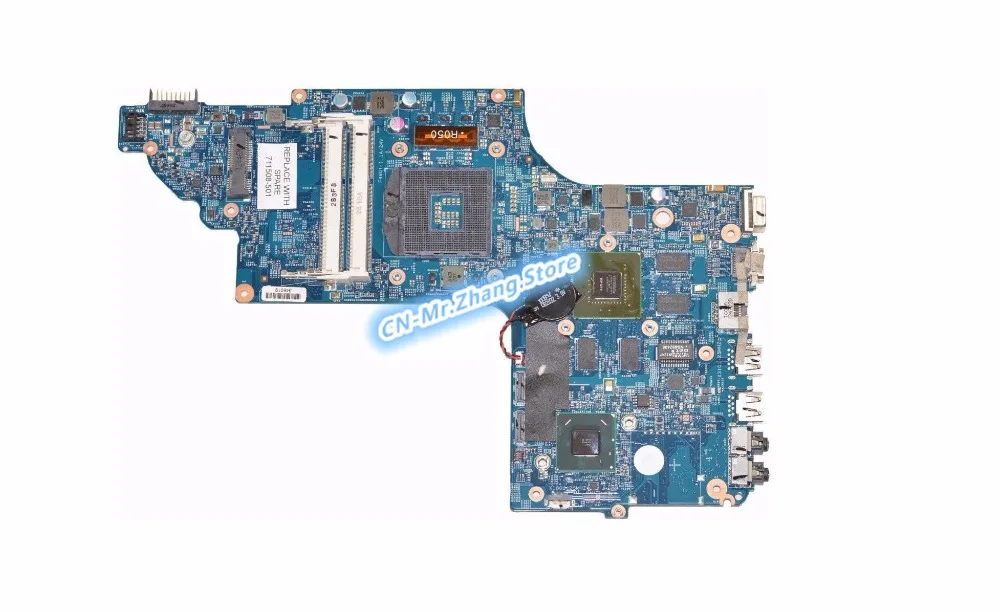 SHELI для HP DV7-7000 материнская плата ноутбука 711508-501 DDR3 48.4ST10. 031 635M GPU 2GB | Компьютеры и