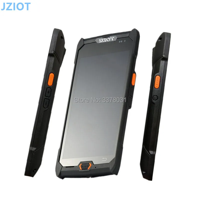 Беспроводной 5-дюймовый Портативный прочный сканер штрих-кодов android 6 0 1d 2d nfc rfid