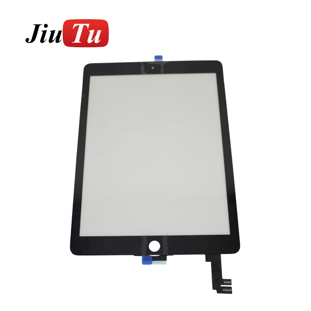 Tested well Replacement For iPad Air 2 2nd Gen Generation A1567 A1566 White Touch Screen Digitizer Glass Lens jiutu (3)