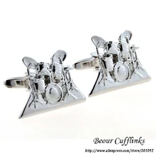 Cufflinks High Quality Tie Clips Abotoadura Watch Cufflinks For Mens Musical Instrument Set Modeling 2969