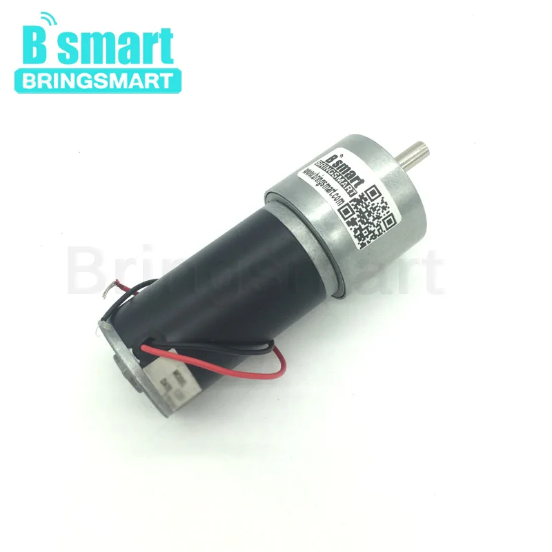 

Bringsmart 37GB31Y Electromotor 12V DC High Torque Permanent Magnet Tubular Reducer Reverse Motor 24 volt Metal Equipment Fan