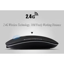 Перезаряжаемая беспроводная мышка 1600 dpi Бесшумная оптическая 2,4G встроенная литиевая батарея Мыши для ПК ноутбука LSMK99