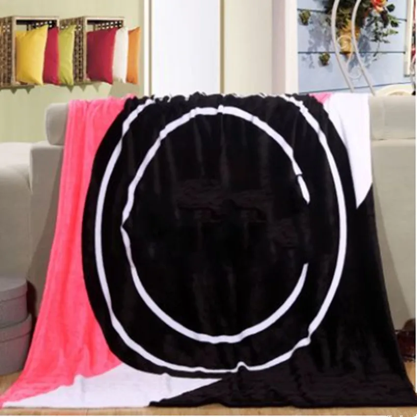 

New arrival pink blanket soft blanket in the sofa bed coral wool warm blanket travel blanket 130 * 150cm