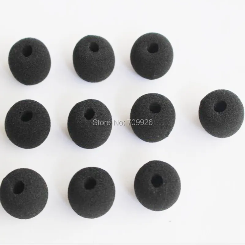 5X Small Foam Covers Windscreen Windshield for Lavalier Lapel Microphone ZY ST