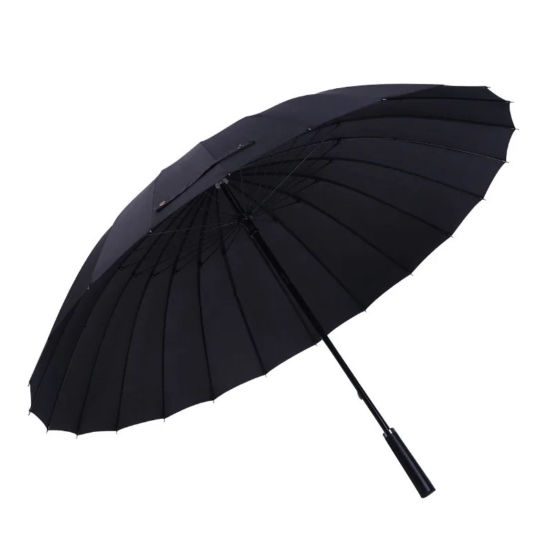 24 Bone Increase Umbrella 2-3 People Female Male Car Luxury Large Windproof Straight Umbrella Corporation parasol