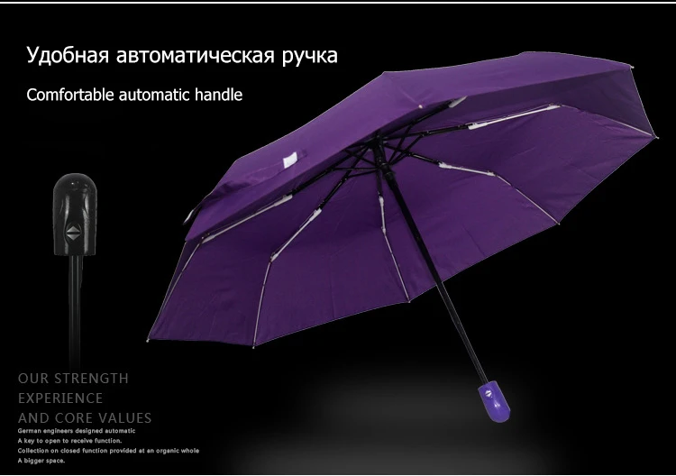 Креативный автоматический зонтик от дождя для женщин 3 складной мужской прочный сильный красочный зонтик для мужчин детский Дождливый Солнечный модный зонтик