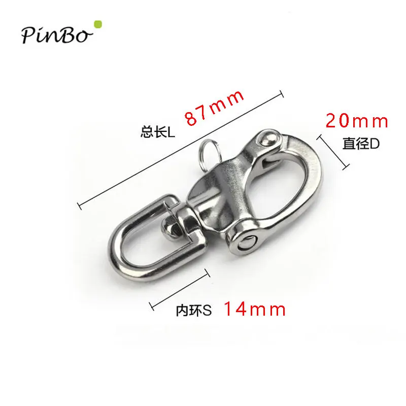 87mm 316 Stainless Steel Swivel Shackle Quick Release Boat Anchor Chain