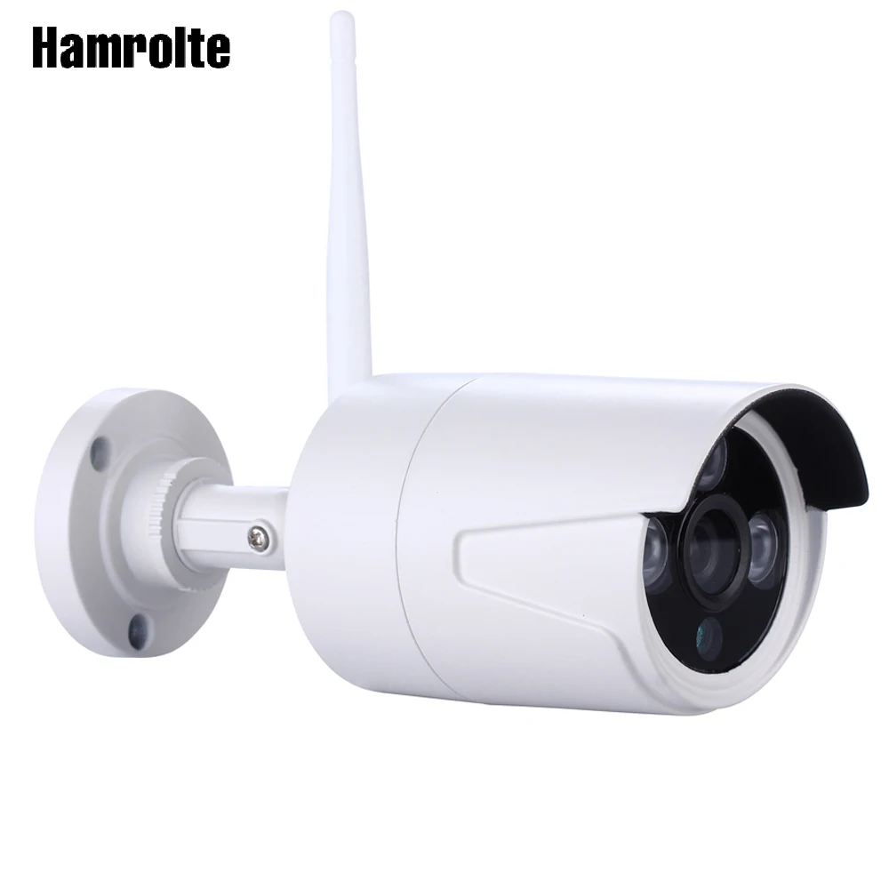 Wi Fi камера Hamrolte1080P/960P/720P Yoosee ONVIF Bullet внешняя IP с поддержкой TF Max 128G и дистанционным