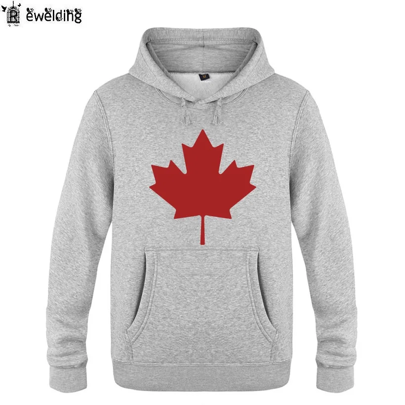 Mens Hoodies Canada or Toronto Maple Leaf Printed Hoodie Men Fleece ...