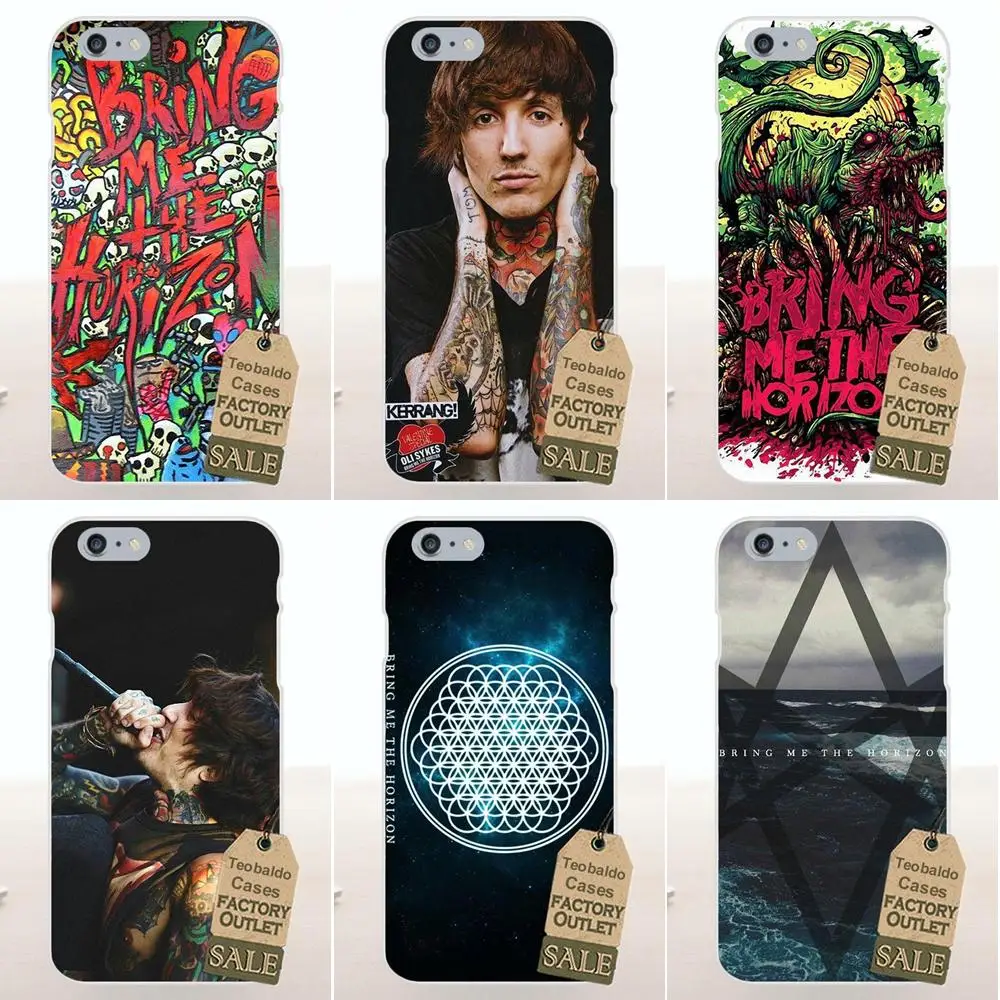 Аксессуары для ТПУ чехол Apple iPhone 4 4S 5 5C SE 6 6S 7 8 Plus X LG G4 G5 G6 K4 K7 K8 K10 BMTH bring Me The Horizon