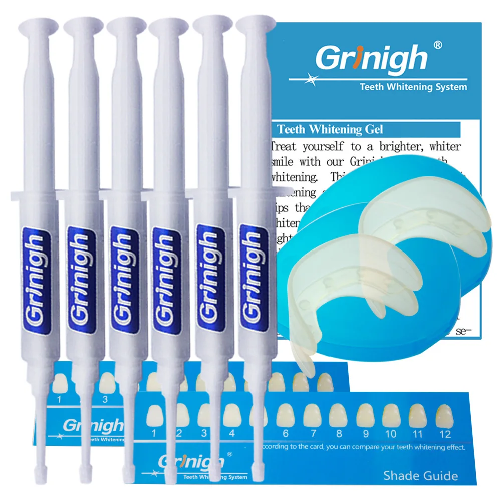 Grinigh At Home Professional Teeth Whitening Kit 0.8 Sodium Perborate