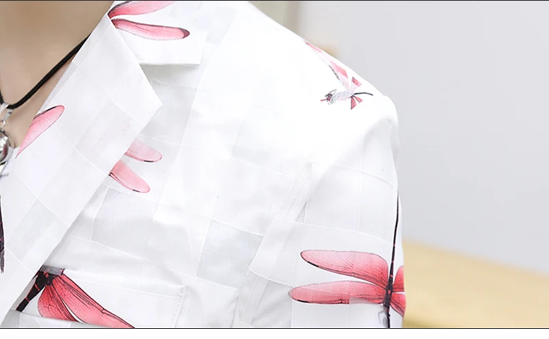 Men Blazer Party Printed  (11)