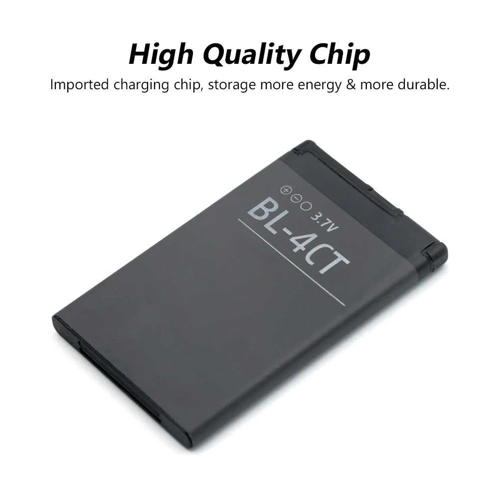 2019 Новый 100% оригинал BL 4CT батарея для NOKIA 5630 7212C 7210C 7310C 7230 X3 00 2720F 6702S Бесплатная