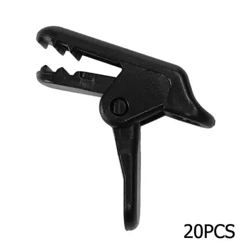 

20pcs Windproof Tents Awning Clip Clamps Outdoor Camping Wind Rope Clamp Awnings Plastic Clip Tents Accessories