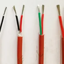 200 градусов высокотемпературный силиконовый провод огнестойкий высокотемпературный 2 ядра и 3 ядра высокотемпературный провод