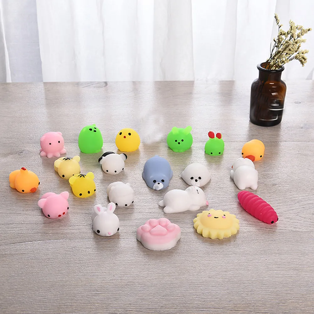 Рождественский подарок для детей Kawaii Мультфильм 24 шт. рождественские игрушки