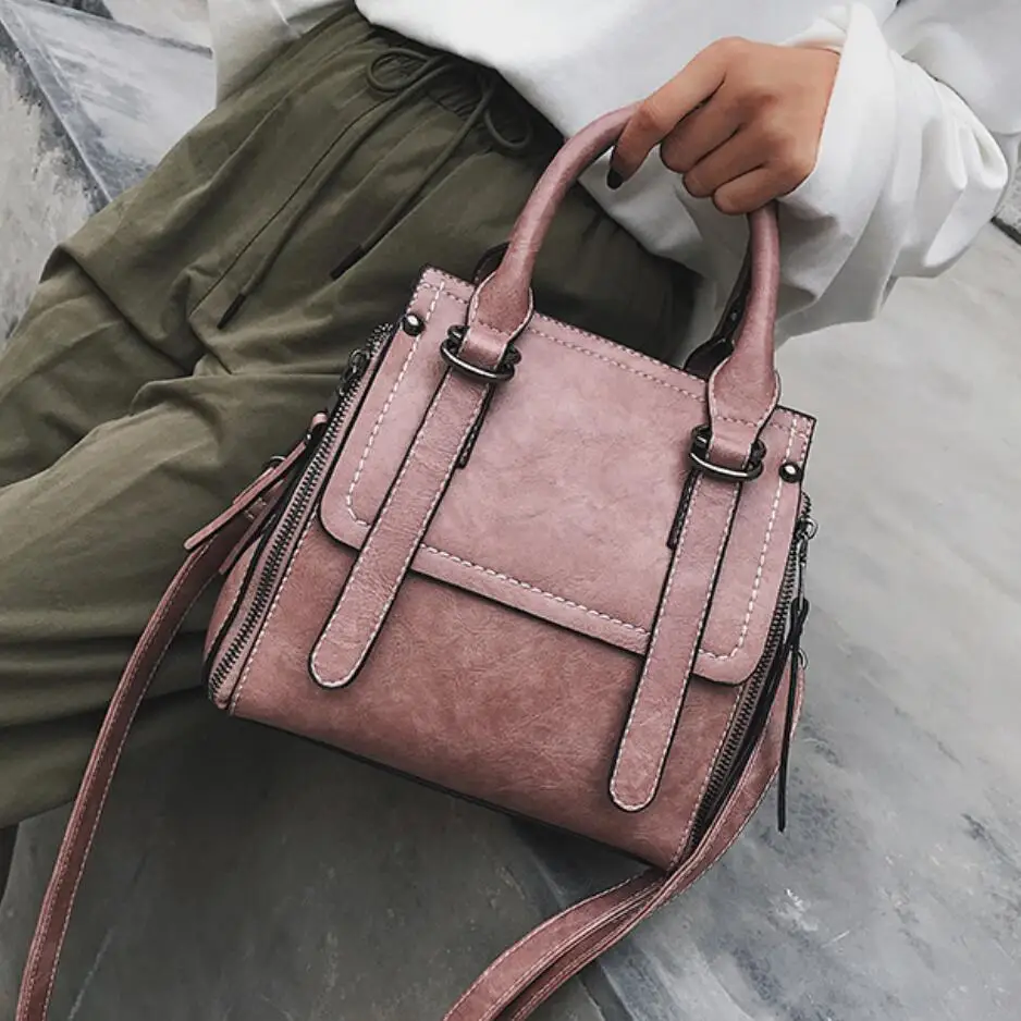 Vintage Fashion Female Tote bag 2018 New High quality PU Leather Women's Designer Handbag Ladies Large Shoulder Messenger Bags Vintage Fashion Female Tote bag 2018 New High quality PU Leather Women's Designer Handbag Ladies Large Shoulder Messenger Bags