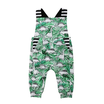 

Newborn Baby Rompers Jumpsuit Baby Boy Dinosaur Patterned Romper