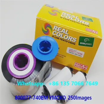 

10Pieces Compatible Zebra ZXP7 Ribbon 800077-740EM YMCKO 250 Images Made In Korea Zebra ZXP7 Card Printer