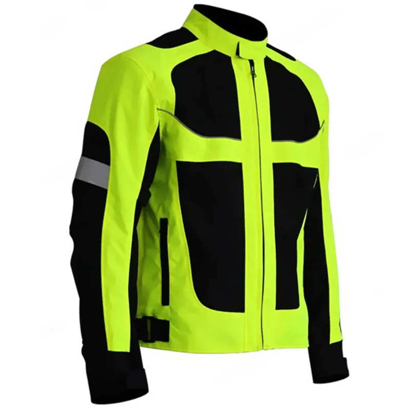 Men's Summer Motorcycle Jacket Motocross Racing Reflective Safety