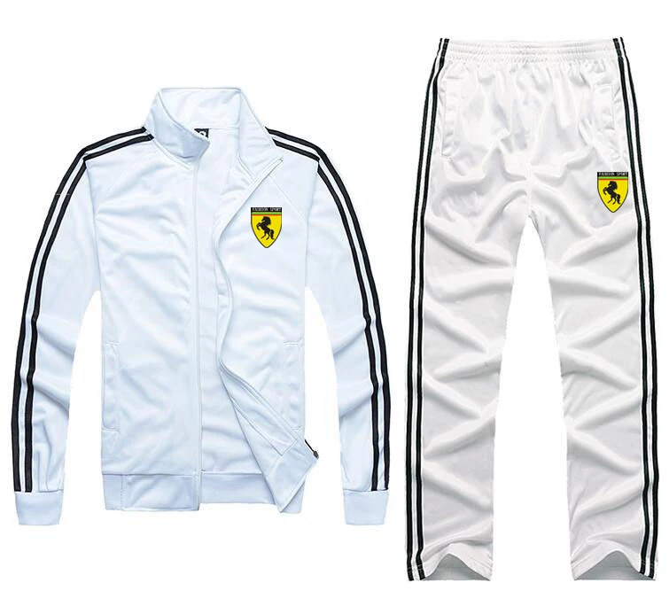 

Men TrackSuit Jogging Jacket Sport Suit Sets Trousers jogger sets romper sweat suits